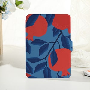 Pomegranate Flower Personalized kindle case, Personalised Case Cover for Kindle Paperwhite1/2/3/4, Kindle 2019/2022, Kindle Paperwhite Cover