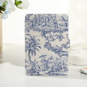 Vintage print Personalized kindle case, Personalised Case Cover for Kindle Paperwhite1/2/3/4, Kindle 2019/2022, Kindle Paperwhite Cover