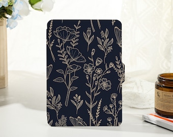 Plant World Personalized kindle case, Personalised Case Cover for Kindle Paperwhite1/2/3/4, Kindle 2019/2022, Kindle Paperwhite Cover