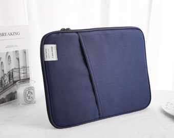 Deep Blue Laptop Sleeve Liner Bag 11 13 pouces Case pour Macbook Air pro Case Haute Qualité Laptop Case Bag Macbook Case, New Job Gift
