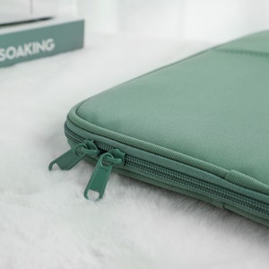 Turquoise Green Laptop Sleeve Liner Bag 11 13 Inch Case for MacBook Air ...