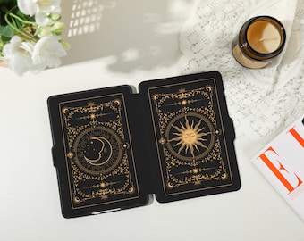 Sun and Moon Personalized kindle case, Personalised Case Cover for Kindle Paperwhite1/2/3/4, Kindle 2019/2022, Kindle Paperwhite Cover