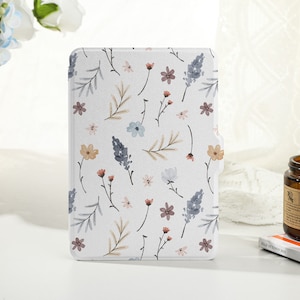 Wild Flowers Personalized kindle case, Personalised Case Cover for Kindle Paperwhite1/2/3/4, Kindle 2019/2022, Kindle Paperwhite Cover