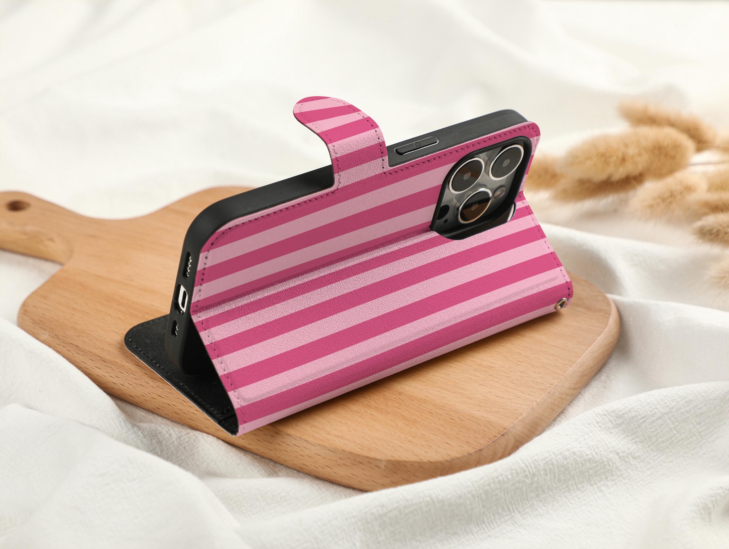 iPhone用ストライプデザインケース ピンク iPhone用ストライプデザインケース ピンク iPhone用ストライプデザイン