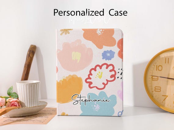 Beautiful Garden iPad Case With Apple Pencil Holder, iPad Cover