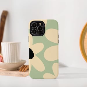 Cute Flowers Phone Case, Personalised iPhone Case for iPhone 15 Pro Max - 14 Plus - 13 Pro -12Mini - XSMAX, Custom name phone case