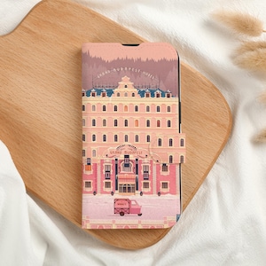 Fantasy Castle Personalised Wallet Phone Case with Card Slot, Personalized Wallet Flip Phone Case for iPhone 15 14 13 Pro Max X XS