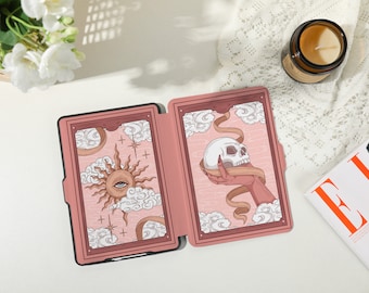 Pink Tarot Personalized kindle case, Personalised Case Cover for Kindle Paperwhite1/2/3/4, Kindle 2019/2022, Kindle Paperwhite Cover