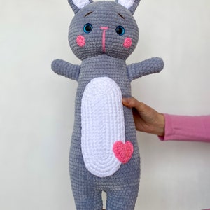 Bunny Crochet Pattern Easter Plushie Amigurumi Pattern - Etsy