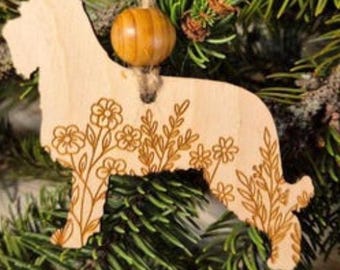 Berger Picard Wooden Ornament