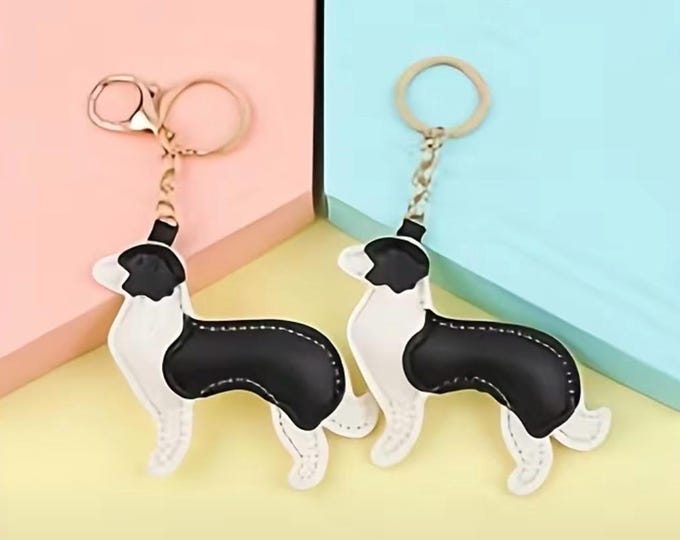 Border Collie Keychains - 2 Styles
