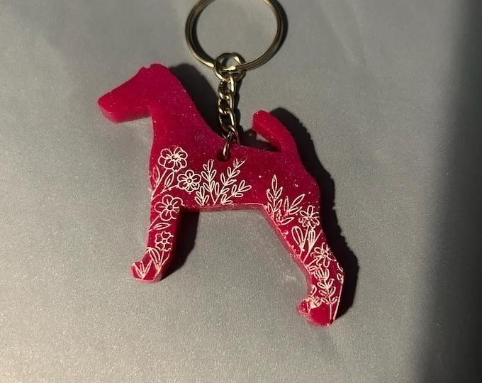 Smooth Fox Terrier Keychain