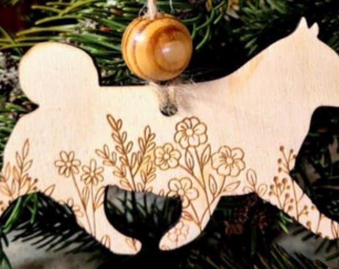 Swedish Vallhund Wooden Ornament