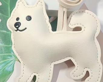 American Eskimo Keychain