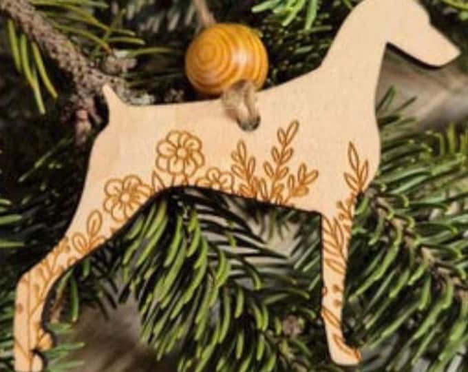 Doberman Pinscher Wooden Ornament