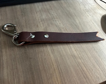 Leather Dog Training Tab