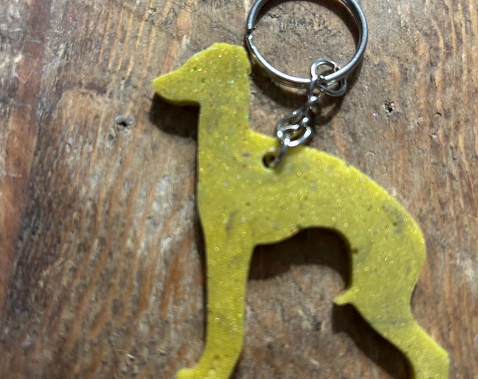 Italian Greyhound Keychain