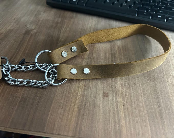 Leather Martingale Collar