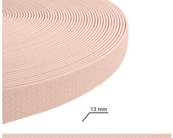 Pastel Pink 1/2" Biothane/Waterproof Webbing Dog Leads and Collars