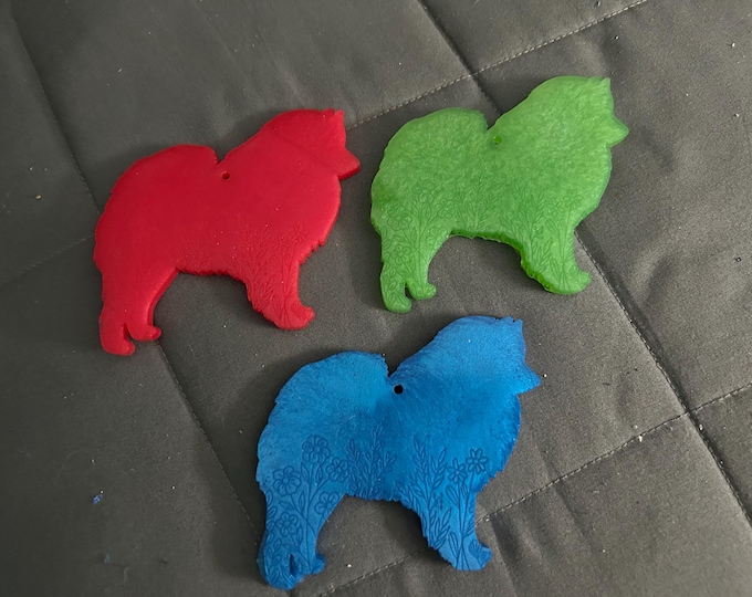 American Eskimo Ornament