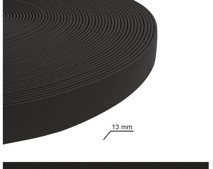 Black 1/2" Biothane/Waterproof Webbing Dog Leads and Collars