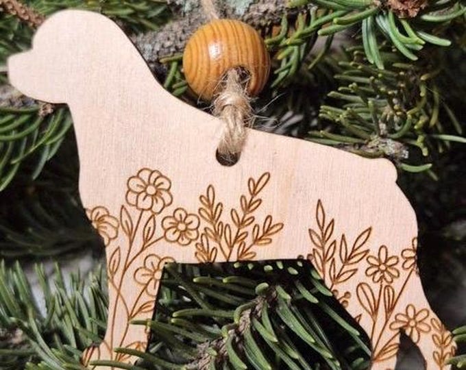 Rottweiler Wooden Ornament