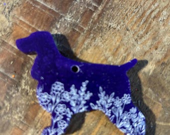 English Cocker Spaniel Keychain
