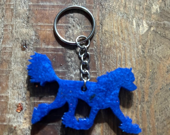 Chinese Crested Keychain
