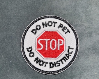 Velcro Service Dog Patches