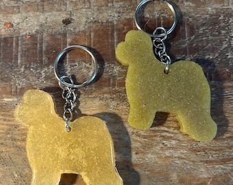 Old English Sheepdog Keychain