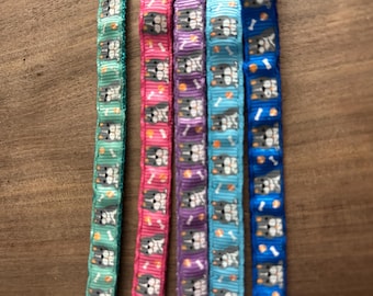 XS Nylon Adjustable Quick Release Collars