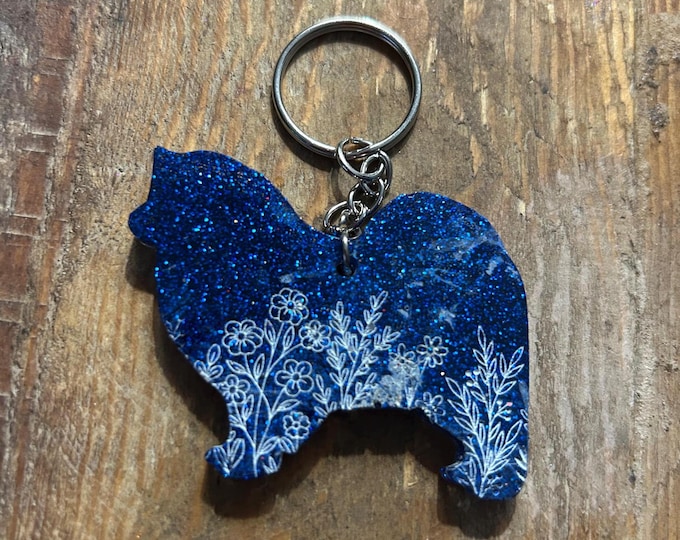Finnish Lapphund Keychain