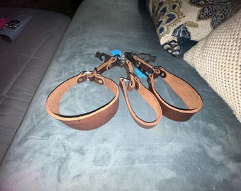 Leather Hound Martingale Collar