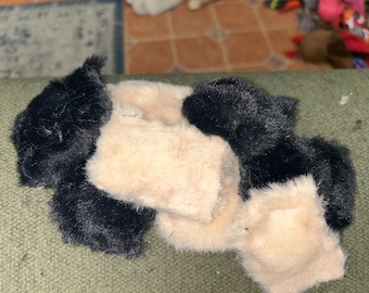 Faux Fur Dog Show Pocket Squeaky