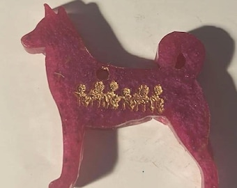 Canaan Dog Keychain