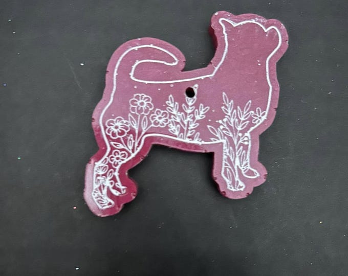 Smooth Chihuahua Keychain