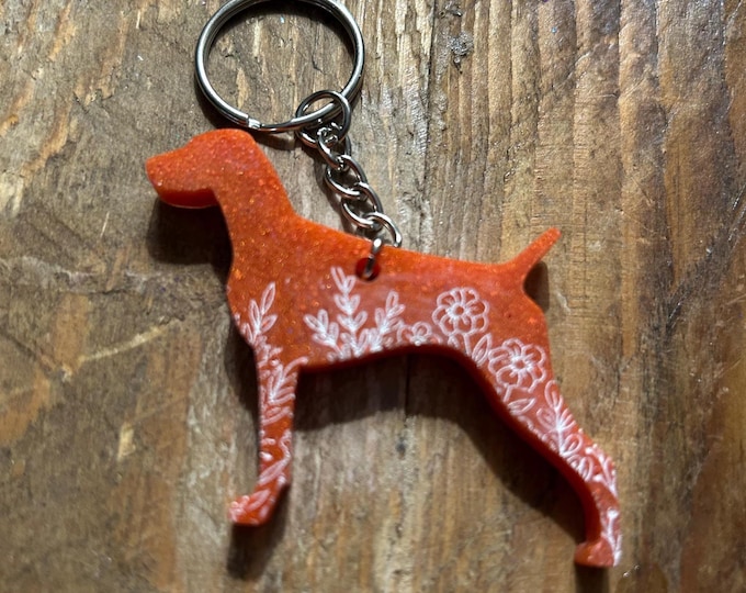 German Shorthair Pointer Keychain