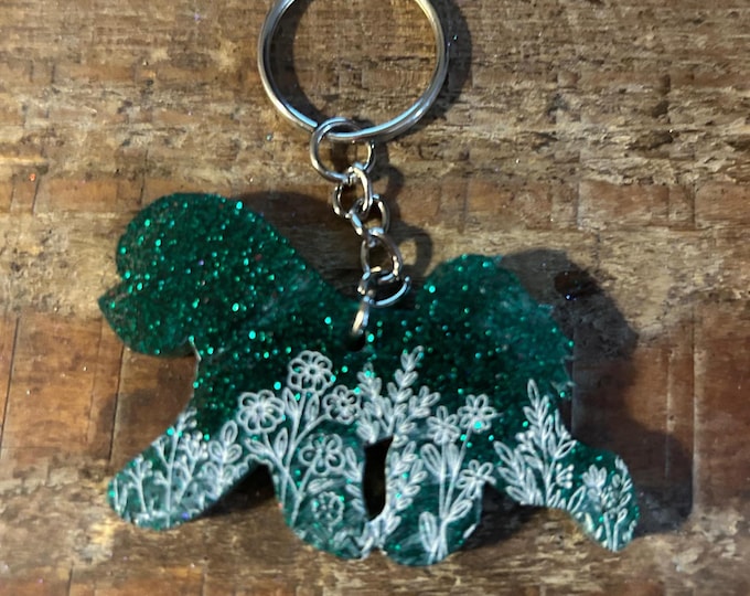 Bichon Frise Keychain