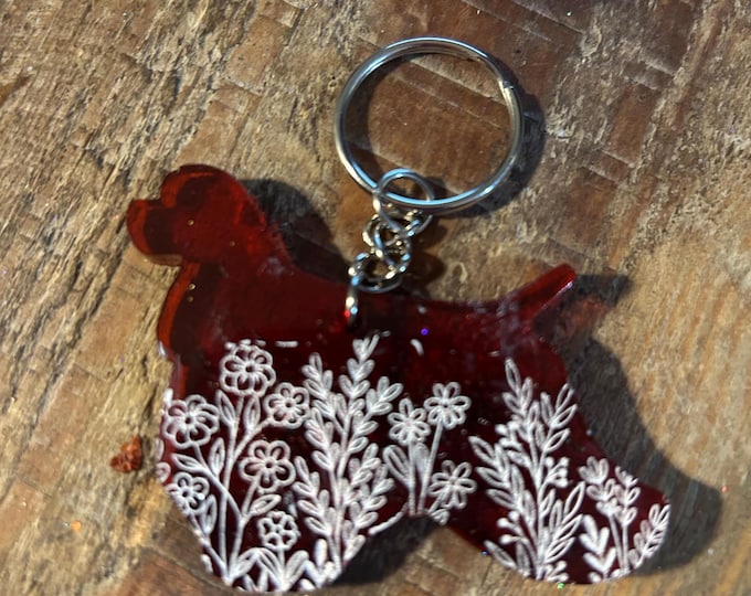 Cocker Spaniel Keychain