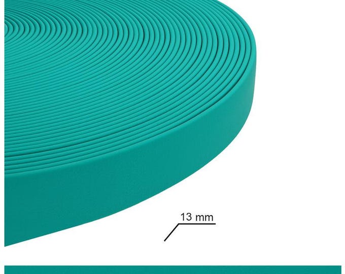 Pastel Green 1/2" Biothane/Waterproof Webbing Dog Leads and Collars