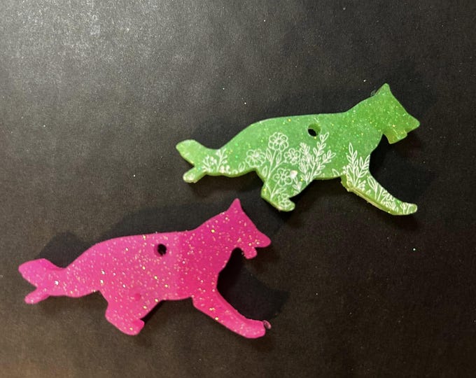 German Shepherd Keychain