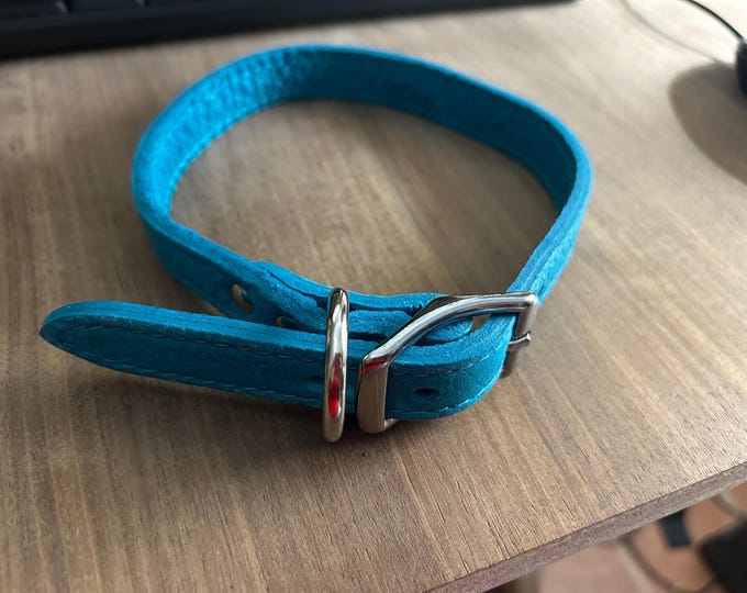 Leather Buckle Collars