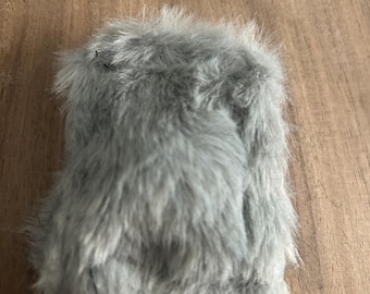 Faux Fur Dog Show Pocket Squeaky