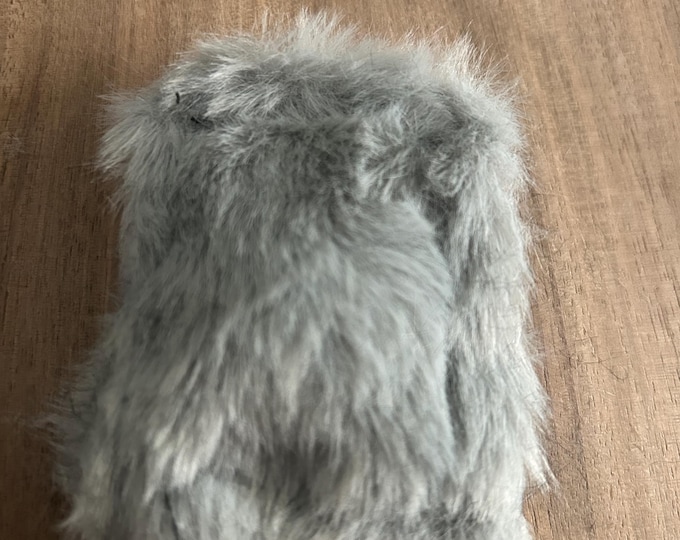 Faux Fur Dog Show Pocket Squeaky