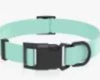 Biothane Waterproof Webbing Quick Release Dog Collar