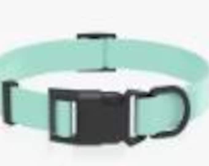 Biothane Waterproof Webbing Quick Release Dog Collar
