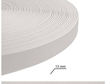 White 1/2" Biothane/Waterproof Webbing Dog Leads and Collars