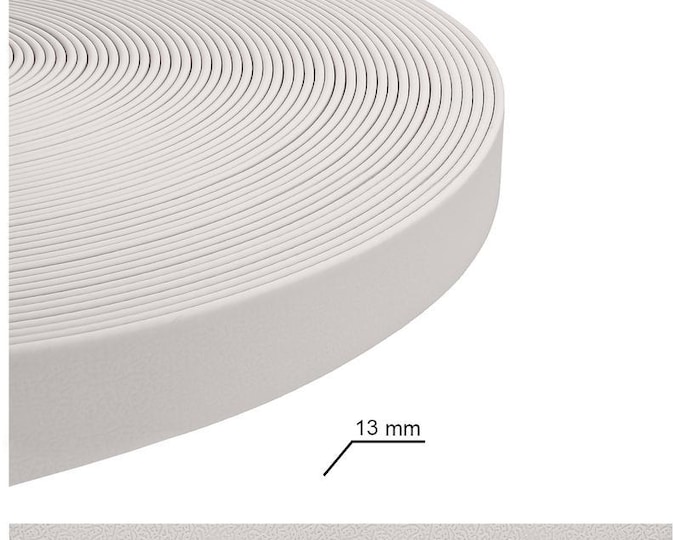 White 1/2" Biothane/Waterproof Webbing Dog Leads and Collars