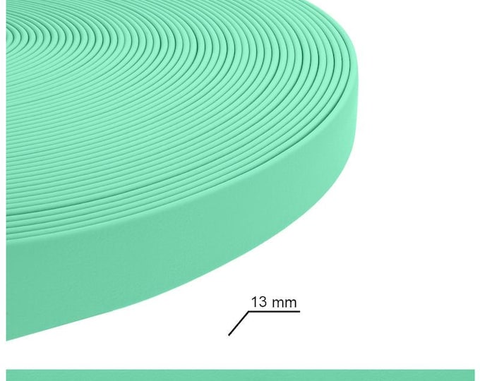 Caribbean Green 1/2" Biothane/Waterproof Webbing Dog Leads and Collars