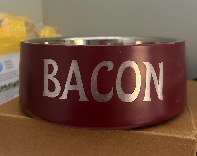 Insulated Non Skid Stainless Steel Dog Bowl